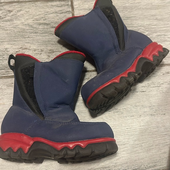 Lands End Winter Snow Boots Toddler Little Boys 10 - Picture 1 of 4